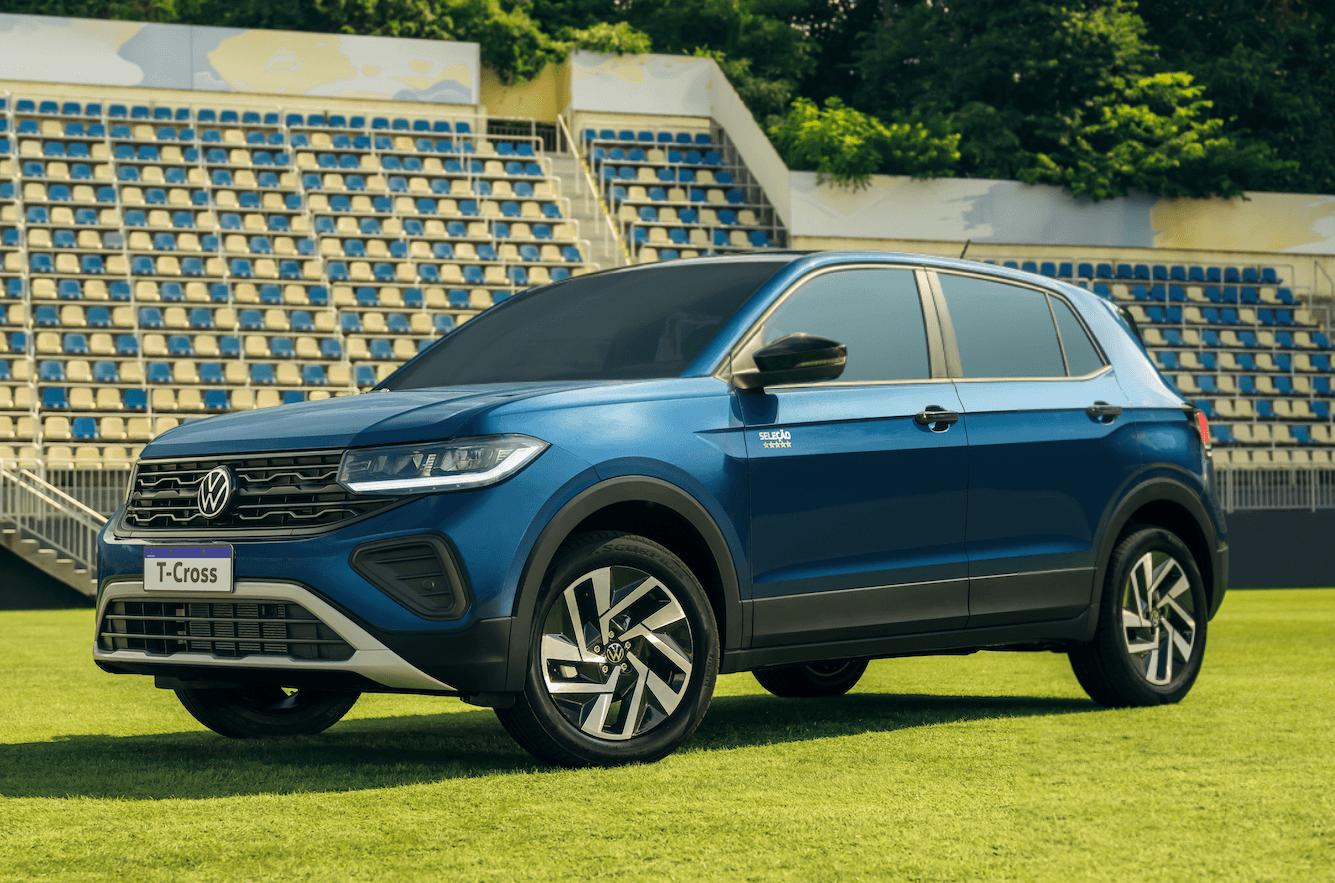 Volkswagen lança T-Cross “Seleção” com visual inspirado no futebol