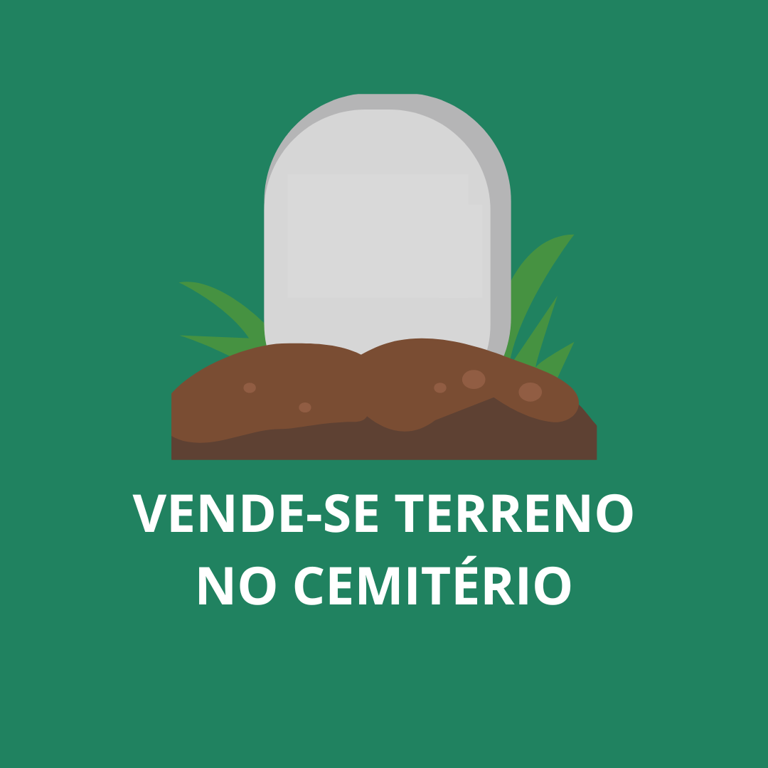 VENDO TERRENO NO CEMITÉRIO